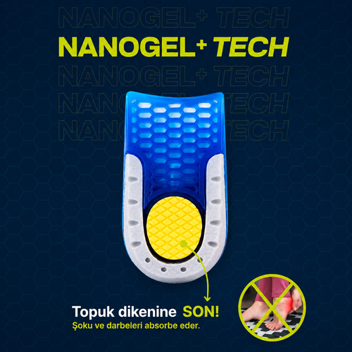 Comfort Max | Ortopedik Jel Silikon Tabanlık