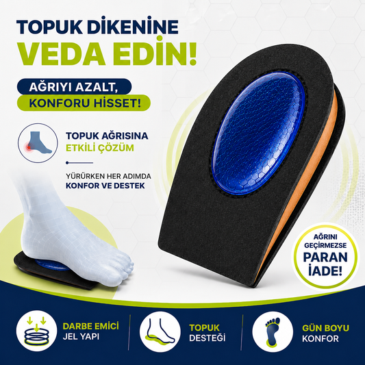 Comfort Max | Ortopedik Jel Silikon Tabanlık